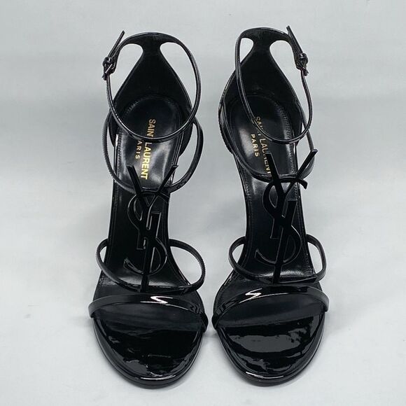 Saint Laurent Cassandra Leather Sandals size 42 - Picture 6 of 16